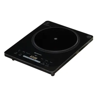 Daewoo 2200W Single Induction Hob Hot Plate Free Standing Compact Counter Top