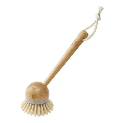 Addis Dish Brush Bamboo Finish, Classic Retro Style, Natural & Grey, Wood, x x cm