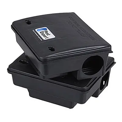 Rat & Mouse Outdoor Bait Boxes (x2), Heavy Duty - Pest Expert