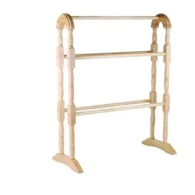 Apollo 1-Piece x x cm Hevea Towel Rail Natural