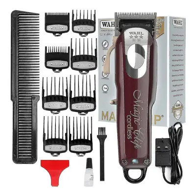 5 Star Cordless Magic Clip Professional Hair Clippers Trimmers Pro Lightweight Haircutting Kit B