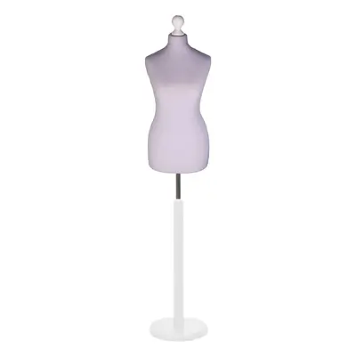 (Female Size 14/16) Female Tailors Dummy Silver Dressmakers Fashion Students Mannequin Display B