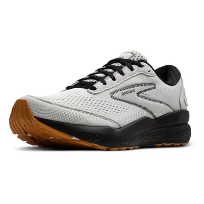 Brooks Mens Ghost Neutral Running Shoe - Oyster/Black/Alloy - Medium