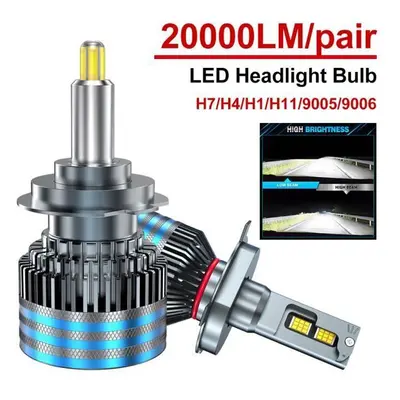 H7 led, h7 bulb, 6000K, 150W, PAIR, High quality