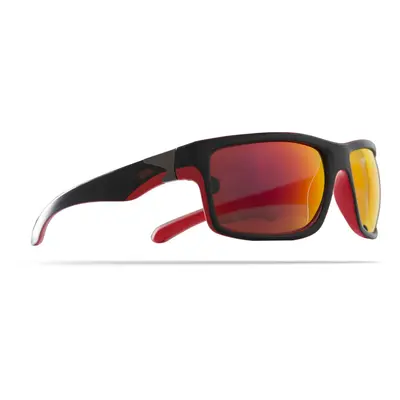 (EACH, Black/Red) Trespass Adults Sunglasses Mirror Lens Shades Drop