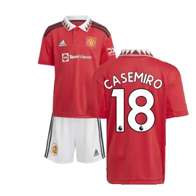 (3-4 Years) Man Utd Home Mini Kit (CASEMIRO 18)