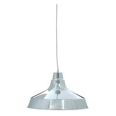 Brinn Chrome Metal Pendant Light