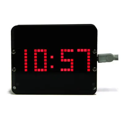 DIY C51 DS3231 Gravity Sensor LED Digital Phantom Desktop Clock Kit