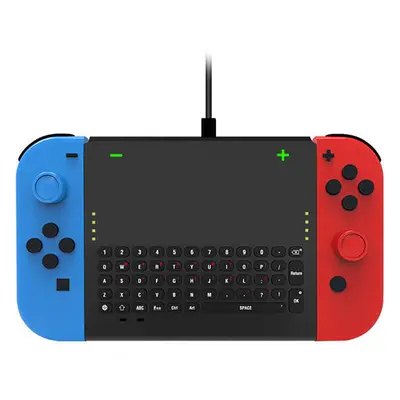 2.4G Wireless Keyboard with Joy-con Holder for Nintendo Switch Game Console