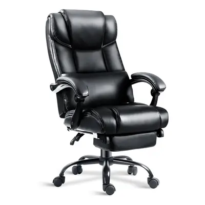 Executive Office Chair Computer Desk Chair Leather Swivel Recliner Gaming Chair