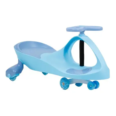 (Light Blue) FLICKER SWING CAR RIDEON SWIVEL SCOOTER PLASMA CAR