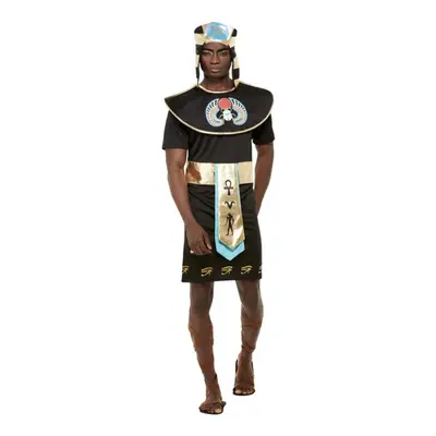 (XL, Black) Smiffys Mens Egyptian King Costume Set