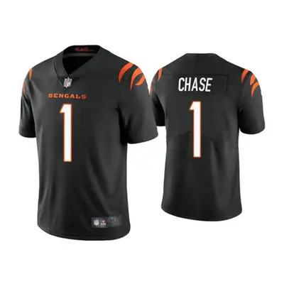 (Youth-S, Black) T-Shirt Cincinnati Bengals Ja'Marr Chase Jersey - Men's/Women's/Youth