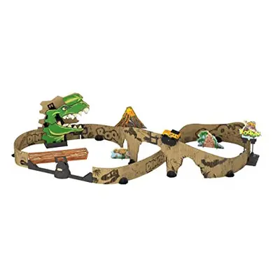 Car-Board Racers Off-Roader & Track, Cardboard Race PlaySet with Stunt Jump for Kids, Off Road C