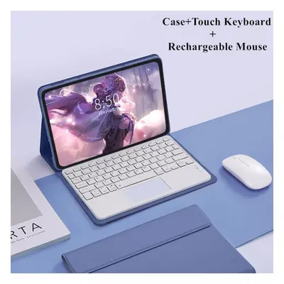 (purple, xiaomi pad 6/6 pro) Touch Keyboard Case For Xiaomi Pad 6 Pro Redmi Pad Se Inch 10.6 Wir