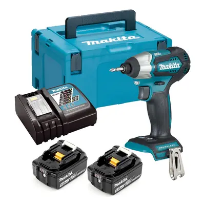 Makita DTD155RTJ 18v LXT Blue Brushless Impact Driver Assist Mode x 5.0ah