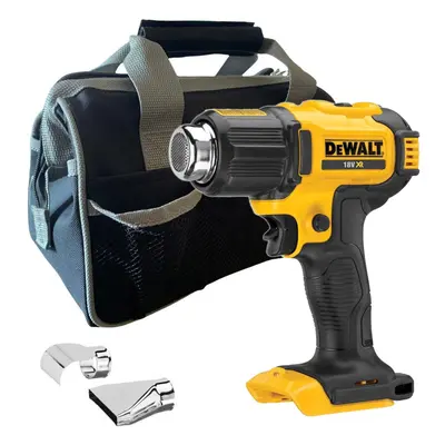 Dewalt DCE530N XR 18V Cordless Heat Gun Bare - Includes Nozzles + Tool Bag