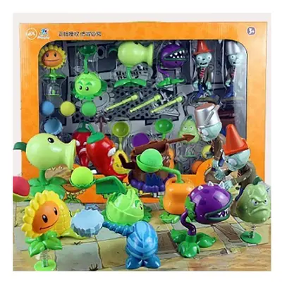 (12pcs) Plants Vs Zombies Toy Launch Dolls War Action Figures