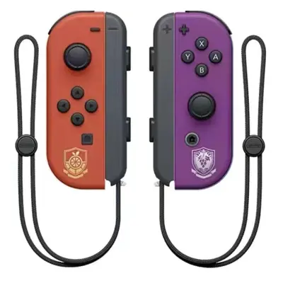 (Red and Purple) joycon nintendo gamepad left/right split grip