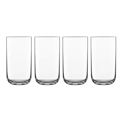 Luigi Bormioli Sublime Hi-Ball Glasses Set ml Crystal Glassware - Pack of