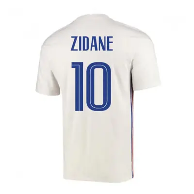 (M) France Away Nike Football Shirt (ZIDANE 10)