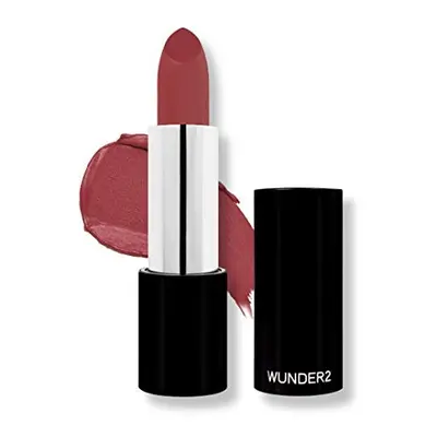 WUNDERBROW Must-Have-Matte Lipstick, Burgundy, Cruelty-Free