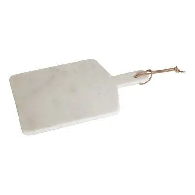 Rectangular Paddle Board White Marble Chopping Cutting Serving Board