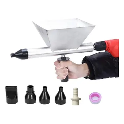 Electric Mortar Pointing Grout Gun Portable Mortar Sprayer Applicator Cement Caulking Gun With N