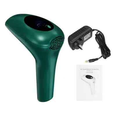 (Dark Green, AU Plug) Gear Regulated Epilator Skin Rejuvenation 900,000 Pulses Household Laser H