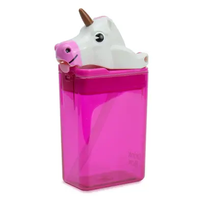 Precidio Design New Drink in the Box FunTops EcoFriendly Reusable Drink Container 8oz Unicorn