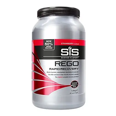 Science in Sport Rego Rapid Recovery Protein Shake, Strawberry, 1.6 kg, Servings