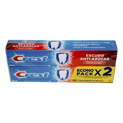 2x Crest Anti Azucar ml Spanish