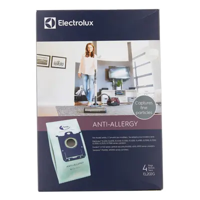 Electrolux EL202G S-bag Anti-Allergy Synthetic Vacuum Bags Pack Blue