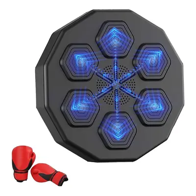 Music Boxing Machine | Wall Mounted Boxing Machine with Music and Lights | Smart Boxing Training