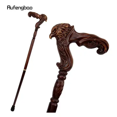 (as the picture) Eagle Brown Wooden Fashion Walking Stick Decorative Vampire Cospaly Party Wood 