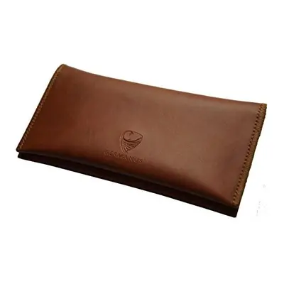 GERMANUS Tobacco Pouch from Artleather, Leather Free - Made in EU - Fuscus