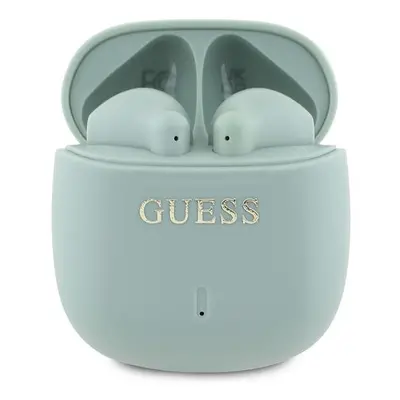 Guess Printed Classic Logo TWS Wireless Earphones Green- GUTWSJ14ESGN