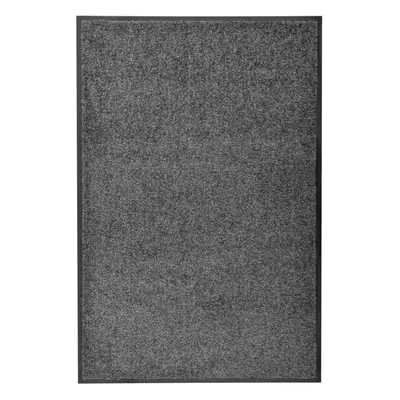 vidaXL Doormat Washable Anthracite Home Garden Entrance Rug for Front Door