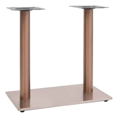 (brass) vidaXL Bistro Table Leg Brass 70x40x72 cm Stainless Steel Table Spare Leg