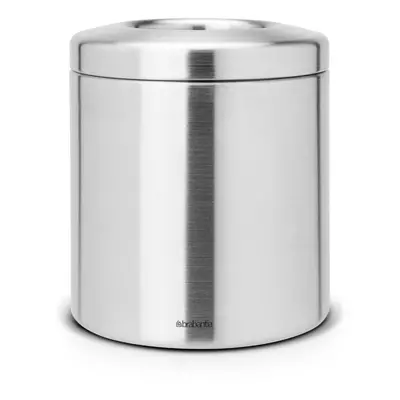 Brabantia Table Bin with Metal Lid - Matt Steel