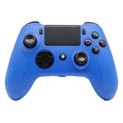 (Blue) bluetooth Wireless Gamepad for Game Console Dual Vibration Six-axis Gyroscope Game Contro