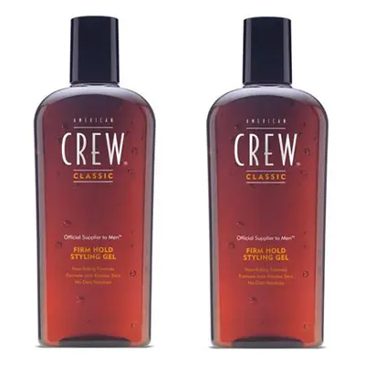 American Crew Firm Hold Styling Gel Litre x2