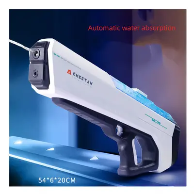 (white-b) High Pressure Water Gun Automatic Water Absorption Electric Water Gun