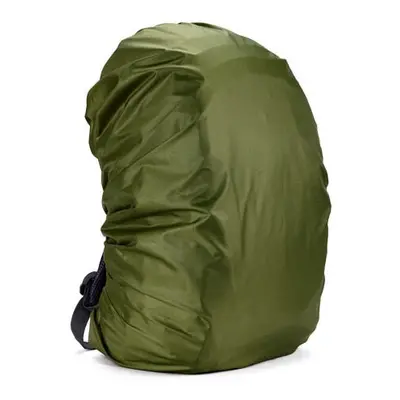 (Army Green) 45L Lightweight Nylon Water-resistant Waterproof Backpack Rain Cover Raincoat For C