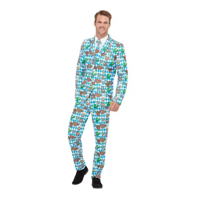 Smiffys Mens Beer Festival Costume Suit Set