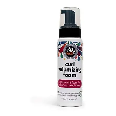 SoCozy Curl Volumizing Foam | For Kids Hair | Lightweight Volume, Control, and Shine | fl oz | N