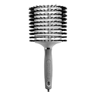 Olivia Garden Ceramic + Ion Turbo Vent Boar Round Hair Brush, 1/2"