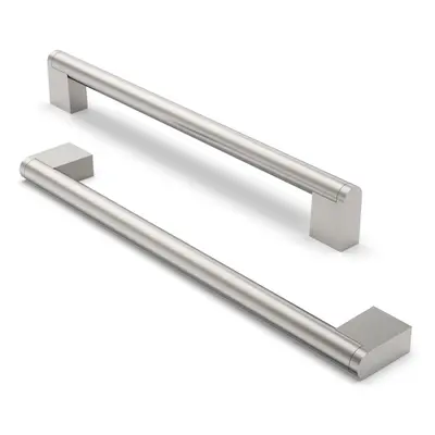 (224mm, Brushed Nickel) Pack Cabinet Pulls, Hardware Drawer Handles, Stainless Steel Kitchen Cab