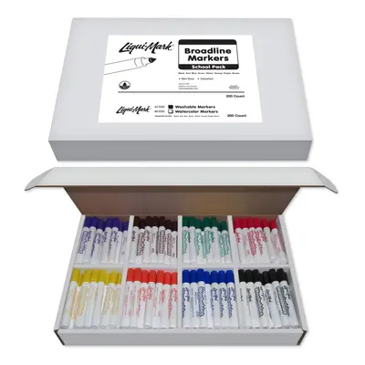 200 pk Broadline Washable Markers - Colors / pcs per Color