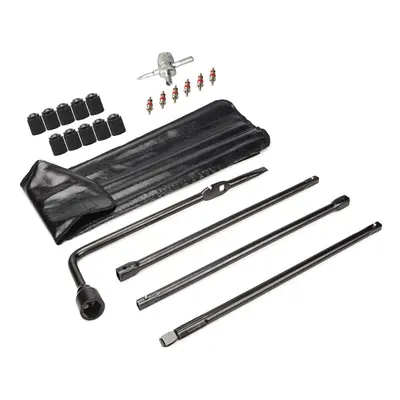 Dr.Roc Spare Tire Tool Kit with Spare Tire Jack Handle and Lug Wrench Spare Tire Kit Compatible 